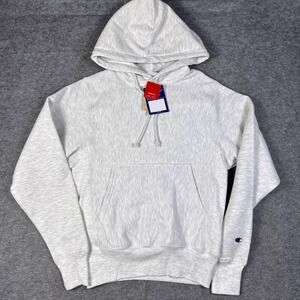 Champion Hoodie Mens XS Gray Reverse Weave Extra Small X Hoodie Heavyweight NWT